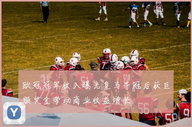 欧冠冠军收入曝光皇马夺冠后获巨额奖金带动商业收益增长